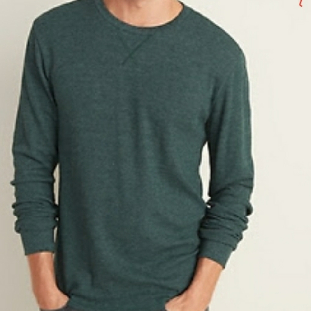 Nwt men's thermal size medium green